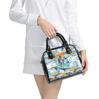 Hawaii Father's Day It's Surfing Time Shoulder Handbag Aloha L Makuakane DT02 - Polynesian Pride