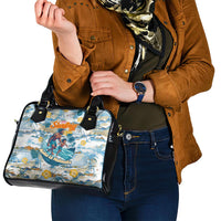 Hawaii Father's Day It's Surfing Time Shoulder Handbag Aloha L Makuakane DT02 - Polynesian Pride