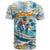 Hawaii Father's Day It's Surfing Time T Shirt Aloha Lā Makuakane