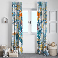 Hawaii Father's Day It's Surfing Time Window Curtain Aloha L Makuakane DT02 - Polynesian Pride