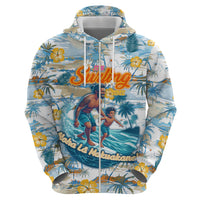 Hawaii Father's Day It's Surfing Time Zip Hoodie Aloha L Makuakane DT02 - Polynesian Pride