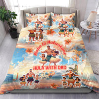 Hawaii Father's Day Bedding Set Hula With Dad DT02 - Polynesian Pride