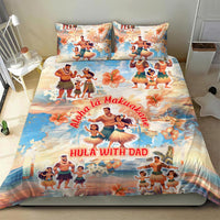Hawaii Father's Day Bedding Set Hula With Dad DT02 - Polynesian Pride