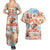 Hawaii Father's Day Couples Matching Summer Maxi Dress and Hawaiian Shirt Hula With Dad