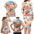 Hawaii Father's Day Family Matching Long Sleeve Bodycon Dress and Hawaiian Shirt Hula With Dad