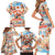 Hawaii Father's Day Family Matching Short Sleeve Bodycon Dress and Hawaiian Shirt Hula With Dad