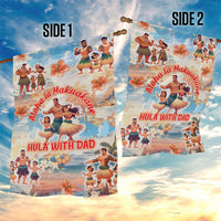 Hawaii Father's Day Garden Flag Hula With Dad DT02 - Polynesian Pride
