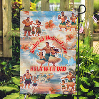 Hawaii Father's Day Garden Flag Hula With Dad DT02 Garden Flag Art - Polynesian Pride