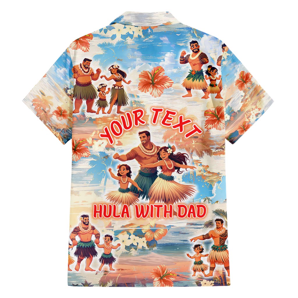 Hawaii Father's Day Hawaiian Shirt Hula With Dad DT02 - Polynesian Pride