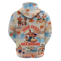 Hawaii Father's Day Hoodie Hula With Dad DT02 - Polynesian Pride