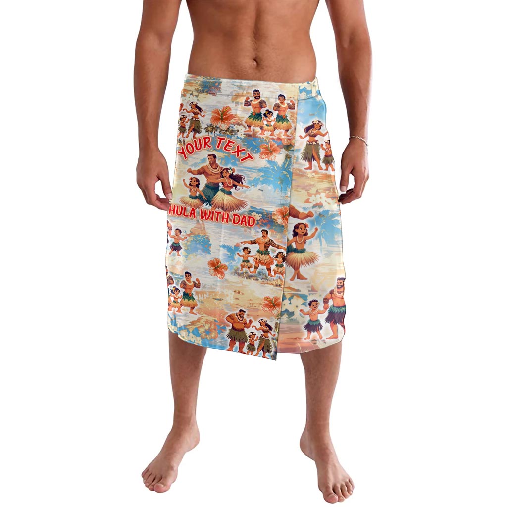 Hawaii Father's Day Lavalava Hula With Dad DT02 Art - Polynesian Pride
