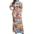 Hawaii Father's Day Off Shoulder Maxi Dress Hula With Dad