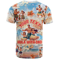 Hawaii Father's Day T Shirt Hula With Dad DT02 - Polynesian Pride
