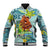 Palau Father's Day Polynesia Baseball Jacket Dad and Son