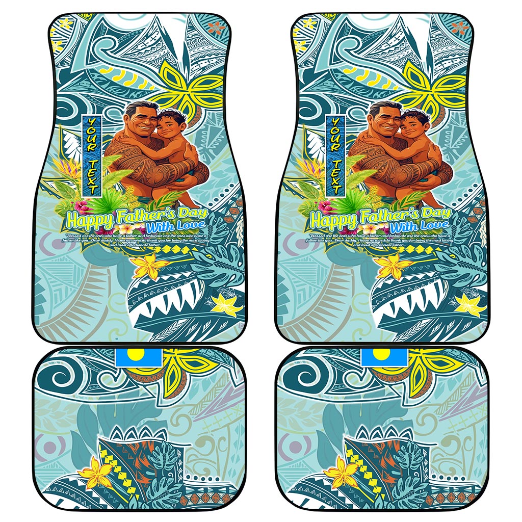 Palau Father's Day Polynesia Car Mats Dad and Son DT02 - Polynesian Pride