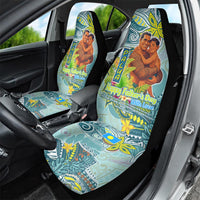 Palau Father's Day Polynesia Car Seat Cover Dad and Son DT02 - Polynesian Pride