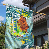 Palau Father's Day Polynesia Garden Flag Dad and Son DT02 - Polynesian Pride