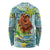 Palau Father's Day Polynesia Long Sleeve Shirt Dad and Son