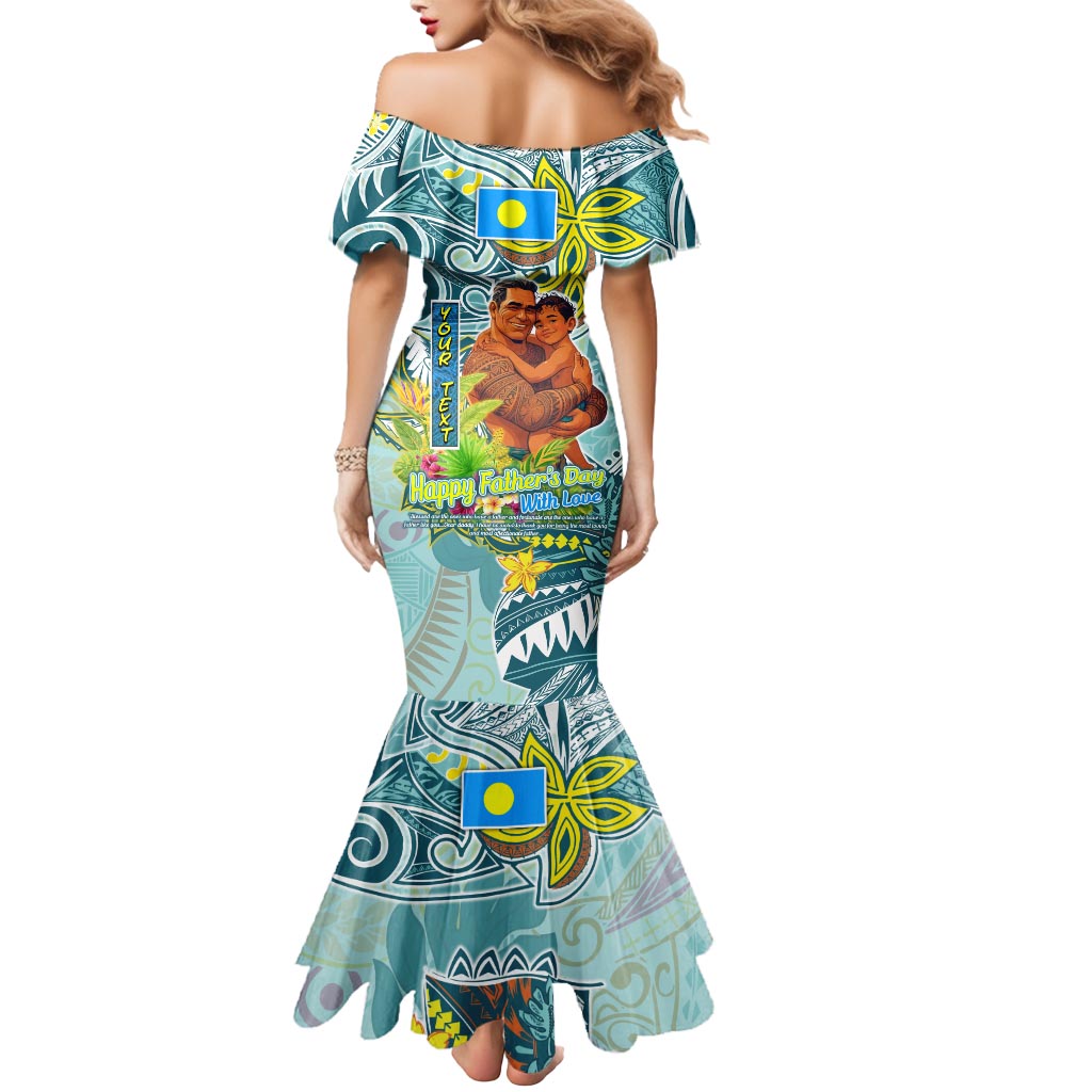Palau Father's Day Polynesia Mermaid Dress Dad and Son DT02 - Polynesian Pride