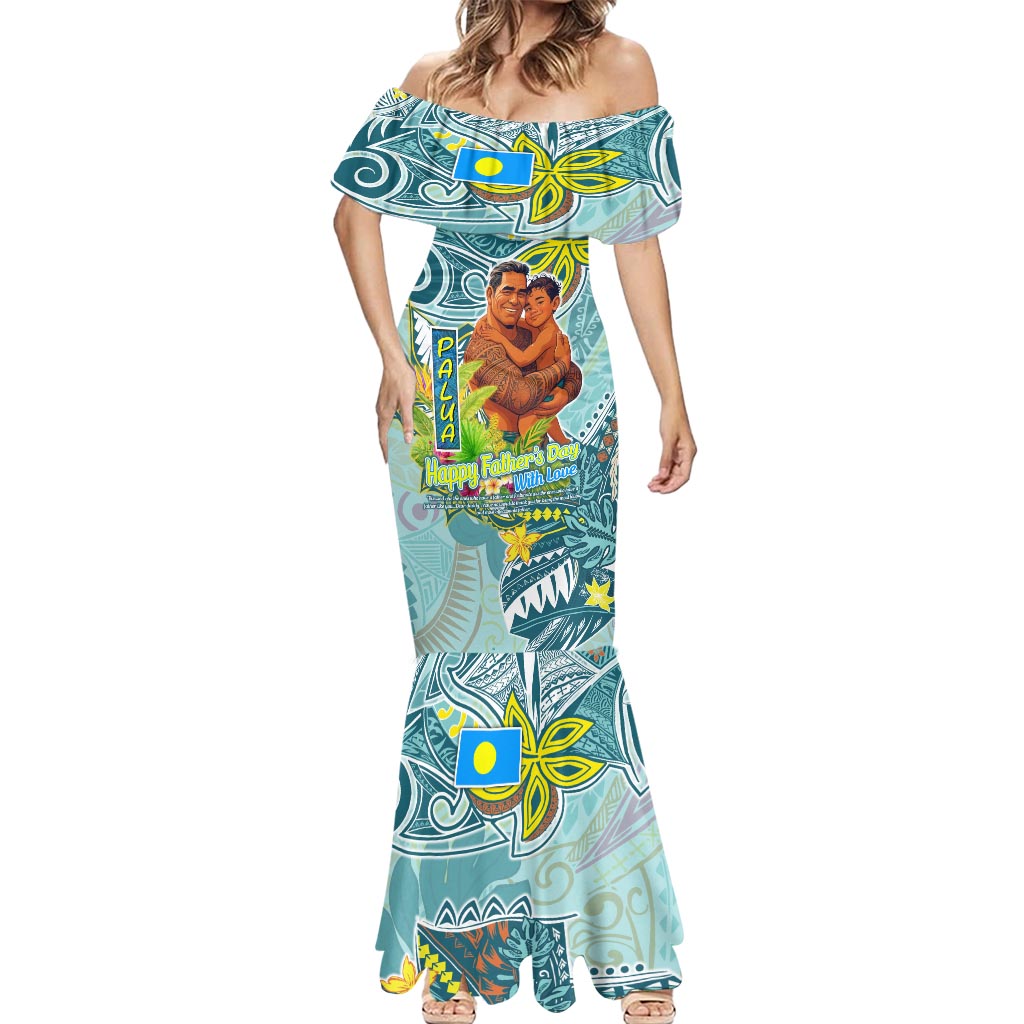 Palau Father's Day Polynesia Mermaid Dress Dad and Son DT02 - Polynesian Pride