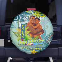 Palau Father's Day Polynesia Spare Tire Cover Dad and Son DT02 - Polynesian Pride