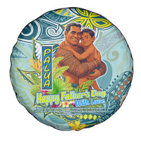Palau Father's Day Polynesia Spare Tire Cover Dad and Son DT02 - Polynesian Pride