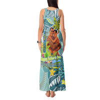 Palau Father's Day Polynesia Tank Maxi Dress Dad and Son DT02 - Polynesian Pride