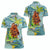 Palau Father's Day Polynesia Women Polo Shirt Dad and Son