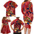 Happy Father's Day French Polynesia Family Matching Long Sleeve Bodycon Dress and Hawaiian Shirt Family Turtle Hibiscus