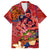 Happy Father's Day French Polynesia Family Matching Long Sleeve Bodycon Dress and Hawaiian Shirt Family Turtle Hibiscus