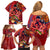 Happy Father's Day French Polynesia Family Matching Off Shoulder Short Dress and Hawaiian Shirt Family Turtle Hibiscus