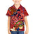 Happy Father's Day French Polynesia Family Matching Short Sleeve Bodycon Dress and Hawaiian Shirt Family Turtle Hibiscus