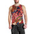 Happy Father's Day French Polynesia Men Tank Top Family Turtle Hibiscus