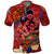 Happy Father's Day French Polynesia Polo Shirt Family Turtle Hibiscus