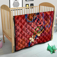 Happy Father's Day French Polynesia Quilt Family Turtle Hibiscus DT02 - Polynesian Pride