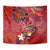 Happy Father's Day French Polynesia Tapestry Family Turtle Hibiscus