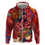 Happy Father's Day French Polynesia Zip Hoodie Family Turtle Hibiscus