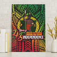 Vanuatu 45th Independence Anniversary Canvas Wall Art Embracing Our Traditions Shaping Our Future DT02 Without Frame Art - Polynesian Pride