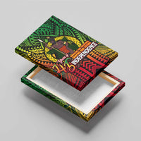 Vanuatu 45th Independence Anniversary Canvas Wall Art Embracing Our Traditions Shaping Our Future DT02 - Polynesian Pride