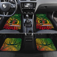 Vanuatu 45th Independence Anniversary Car Mats Embracing Our Traditions Shaping Our Future DT02 Set 4pcs Art - Polynesian Pride