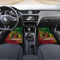 Vanuatu 45th Independence Anniversary Car Mats Embracing Our Traditions Shaping Our Future DT02 Set 2pcs - Front Art - Polynesian Pride