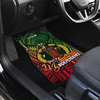 Vanuatu 45th Independence Anniversary Car Mats Embracing Our Traditions Shaping Our Future DT02 - Polynesian Pride