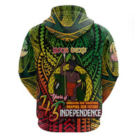 Vanuatu 45th Independence Anniversary Hoodie Embracing Our Traditions Shaping Our Future DT02 - Polynesian Pride