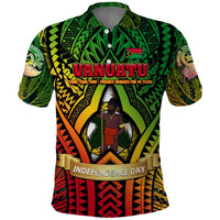 Vanuatu 45th Independence Anniversary Polo Shirt Embracing Our Traditions Shaping Our Future DT02 Art - Polynesian Pride