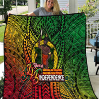 Vanuatu 45th Independence Anniversary Quilt Embracing Our Traditions Shaping Our Future DT02 Art - Polynesian Pride