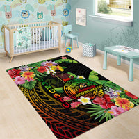 45th Anniversary of Freedom Vanuatu Area Rug Island Pride Cultural Power Pacific Unity DT02 - Polynesian Pride