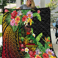 45th Anniversary of Freedom Vanuatu Quilt Island Pride Cultural Power Pacific Unity DT02 Art - Polynesian Pride