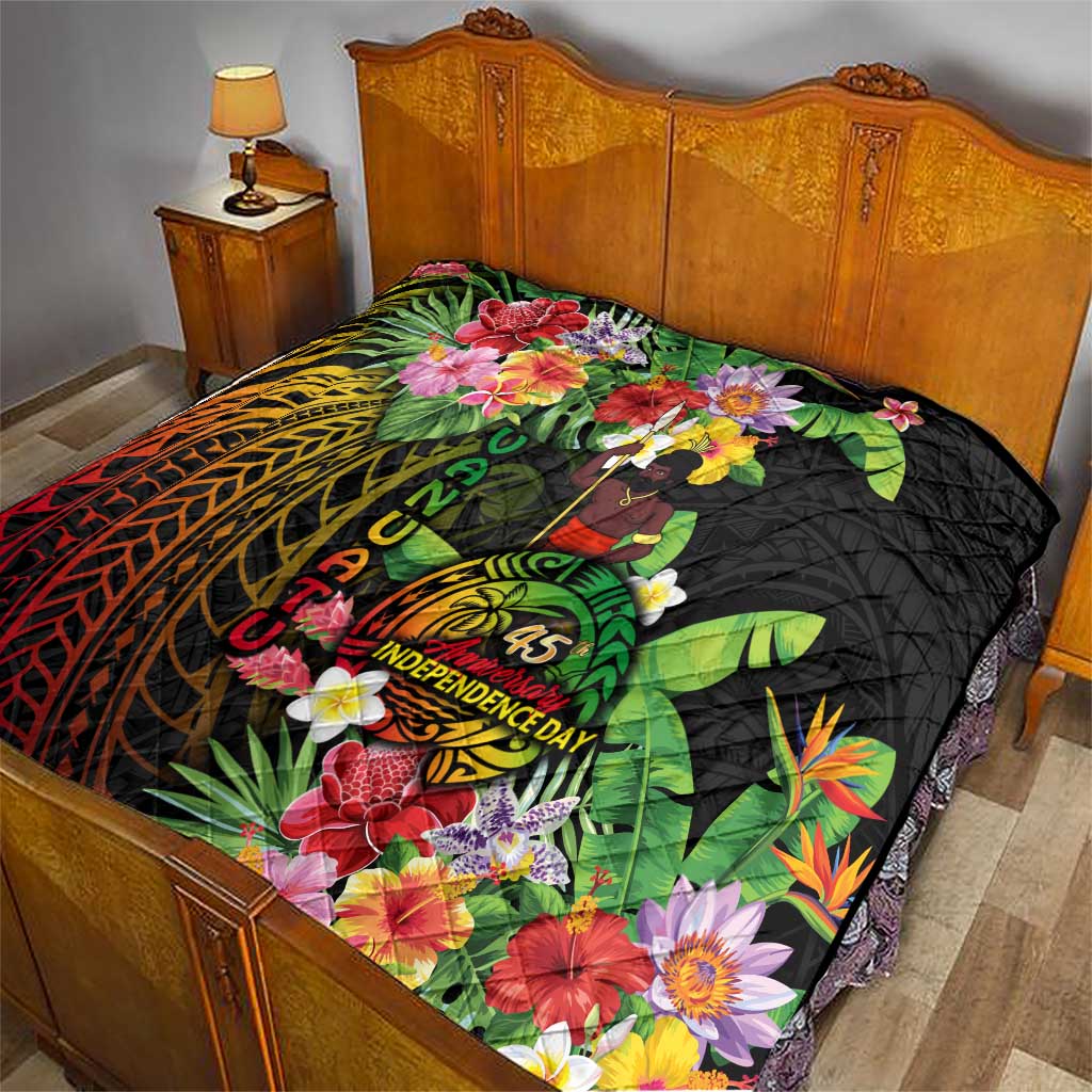 45th Anniversary of Freedom Vanuatu Quilt Island Pride Cultural Power Pacific Unity DT02 - Polynesian Pride
