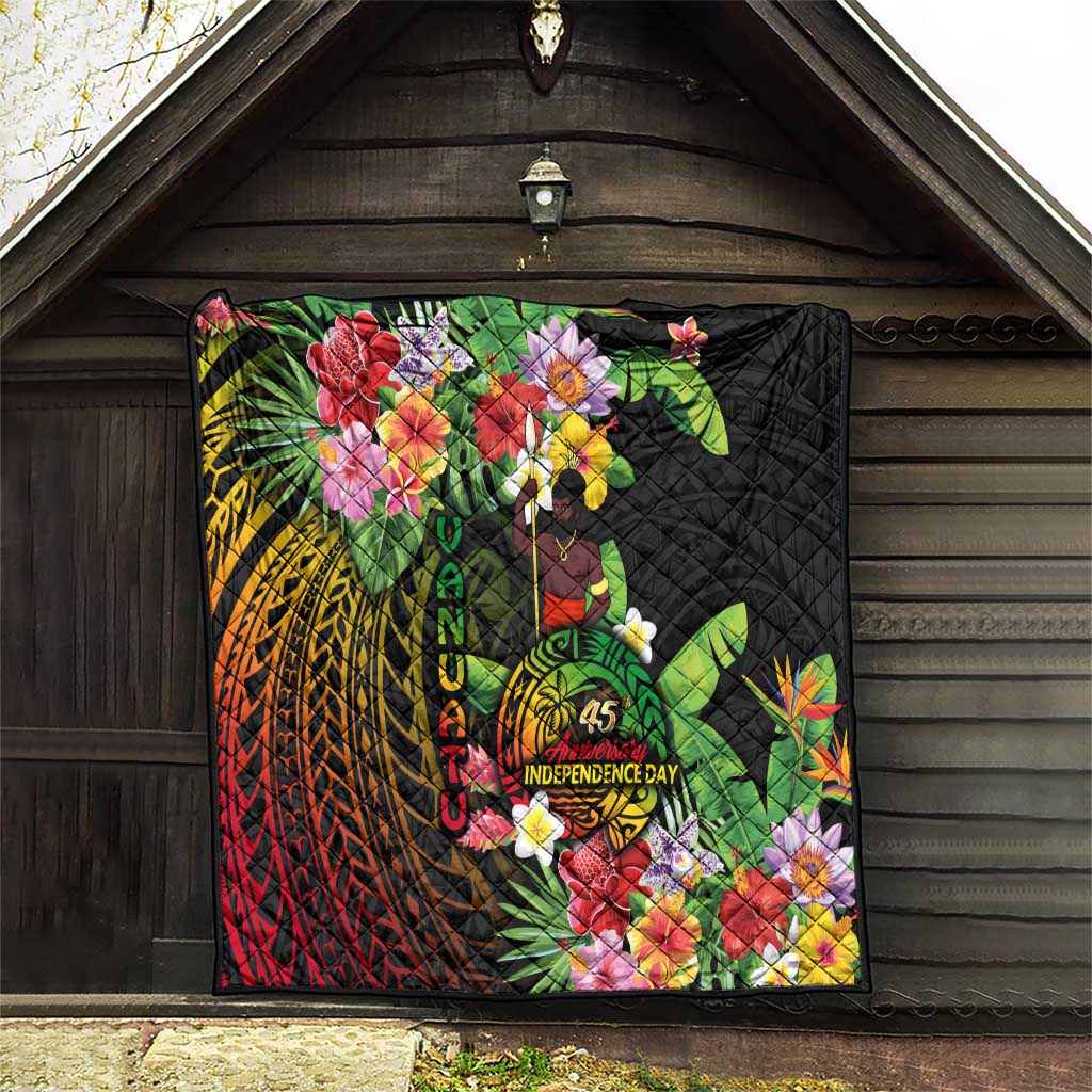 45th Anniversary of Freedom Vanuatu Quilt Island Pride Cultural Power Pacific Unity DT02 - Polynesian Pride