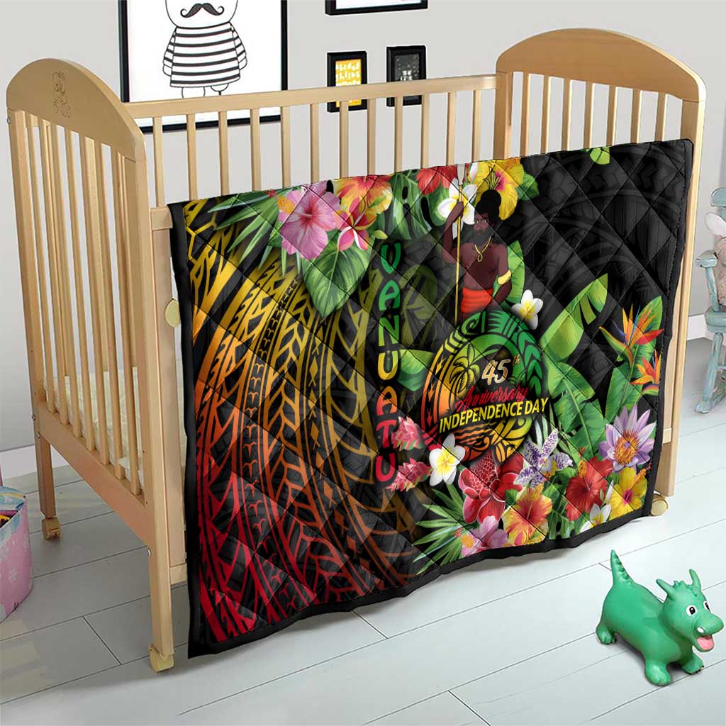45th Anniversary of Freedom Vanuatu Quilt Island Pride Cultural Power Pacific Unity DT02 - Polynesian Pride